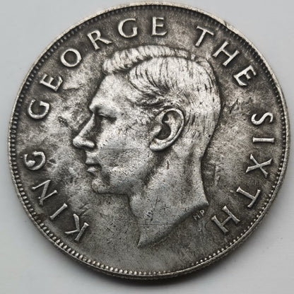 Replica 1949 New Zealand George VI Crown Coin