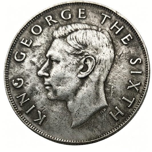 Replica 1949 New Zealand George VI Crown Coin