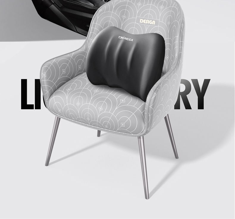 Car Seat Headrest & Lumbar Cushion