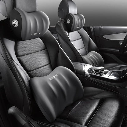 Car Seat Headrest & Lumbar Cushion