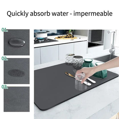 Super Absorbent Draining Mat