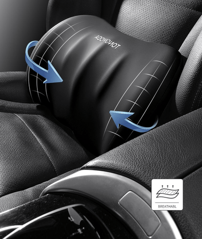 Car Seat Headrest & Lumbar Cushion